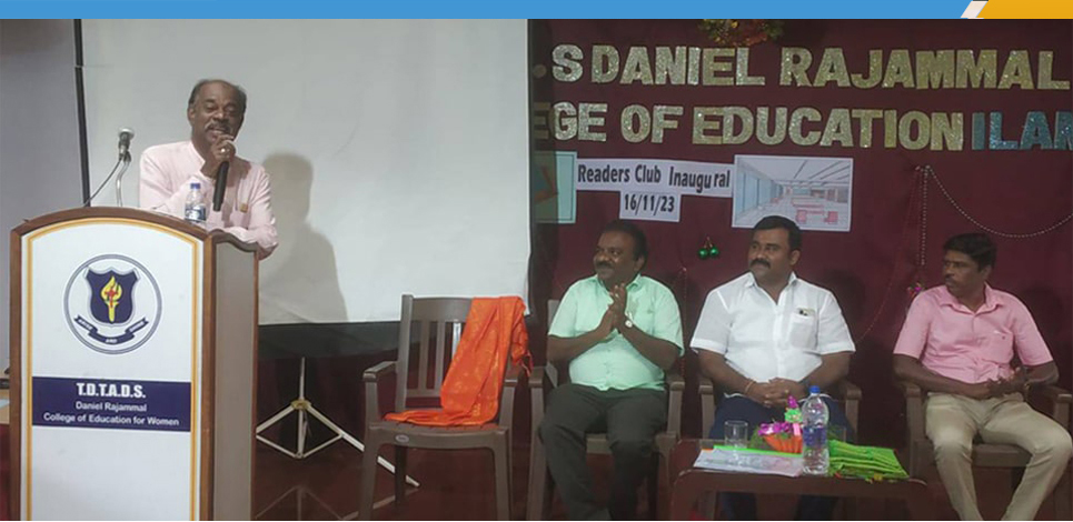 T.D.T.A.D.S. Daniel Rajammal College of Education