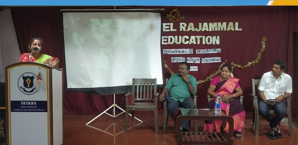 T.D.T.A.D.S. Daniel Rajammal College of Education