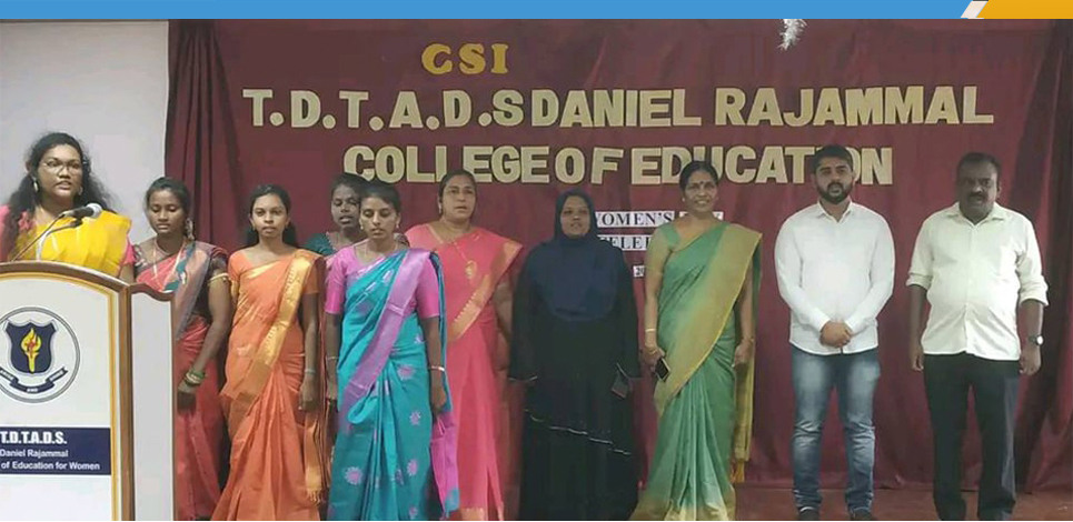 T.D.T.A.D.S. Daniel Rajammal College of Education